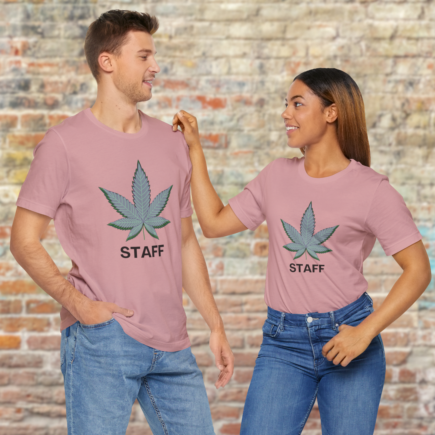 Weed Staff Unisex Jersey Short Sleeve Tee