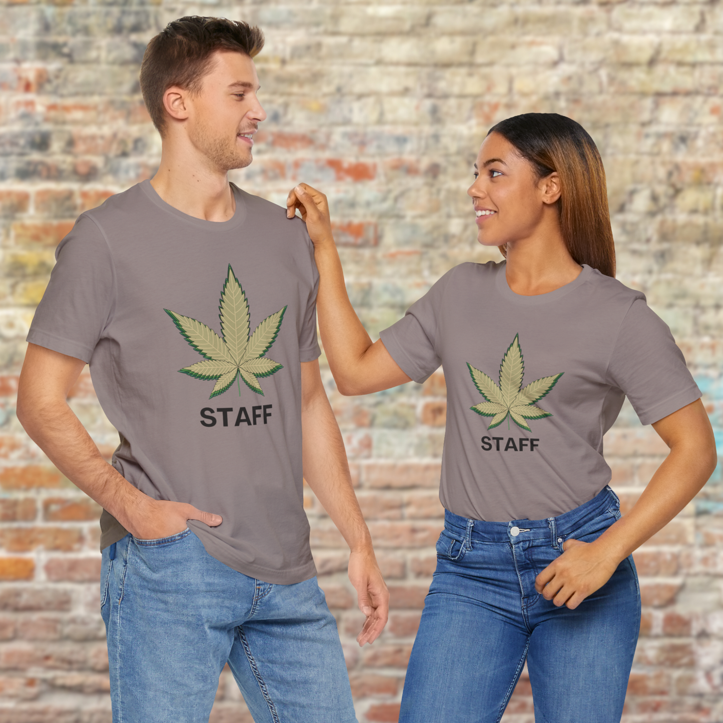 Weed Staff Unisex Jersey Short Sleeve Tee