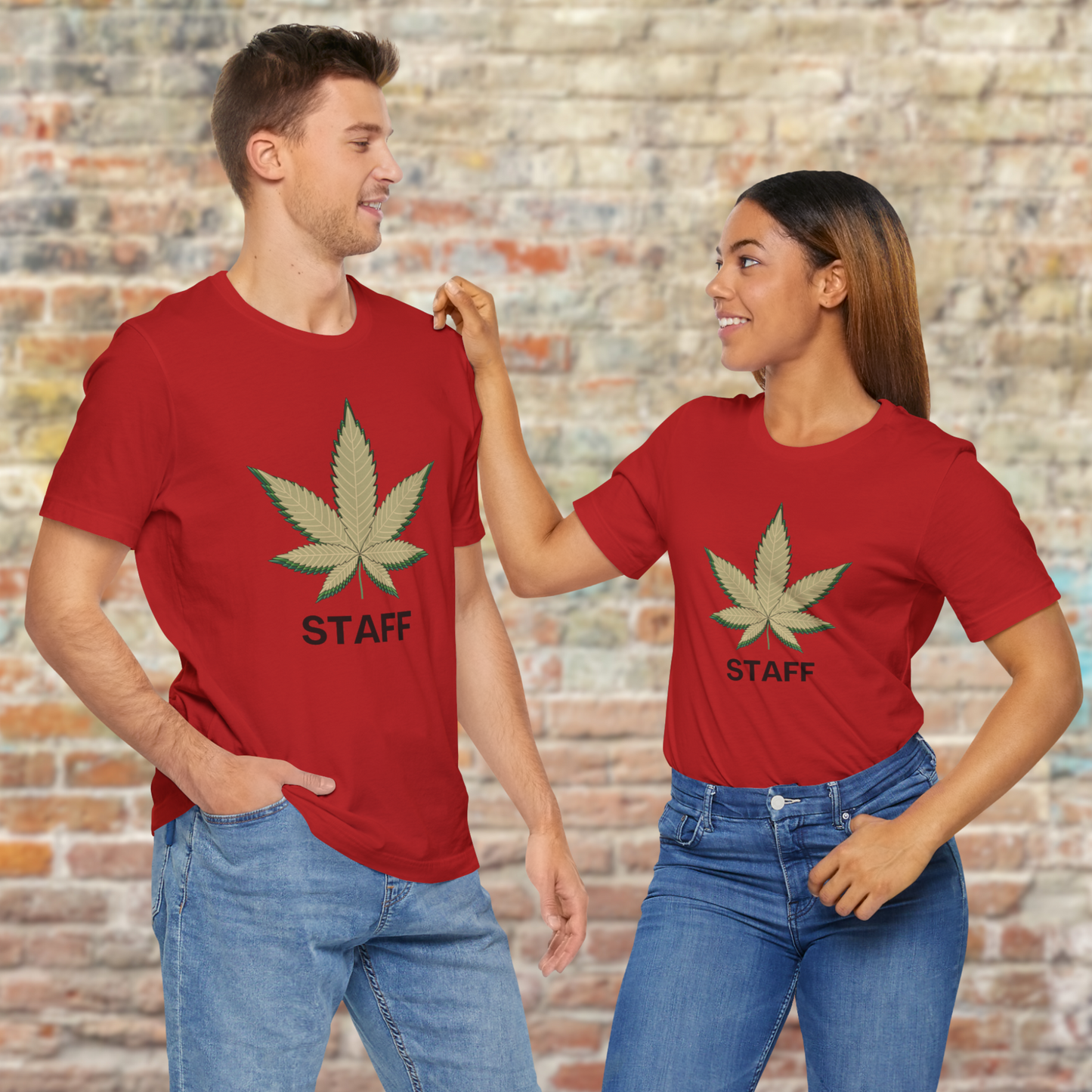 Weed Staff Unisex Jersey Short Sleeve Tee