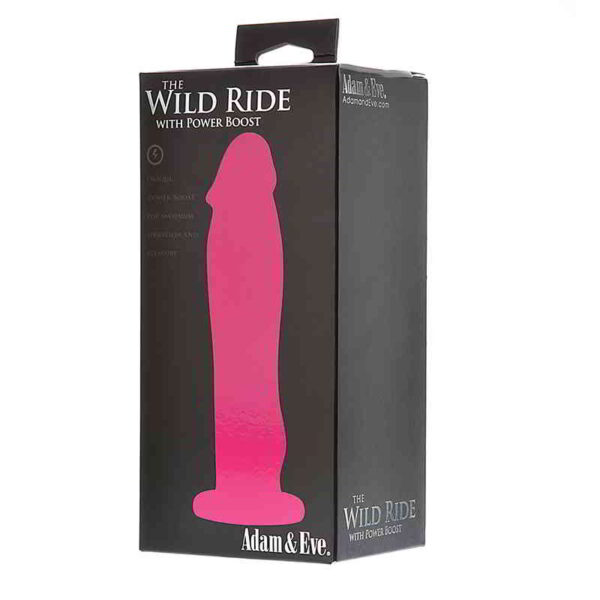 A&e Wild Ride W/power Booster Rechargeable Silicone