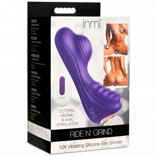 Ride n' Grind 10 X Vibrating Silicone Sex Grinder