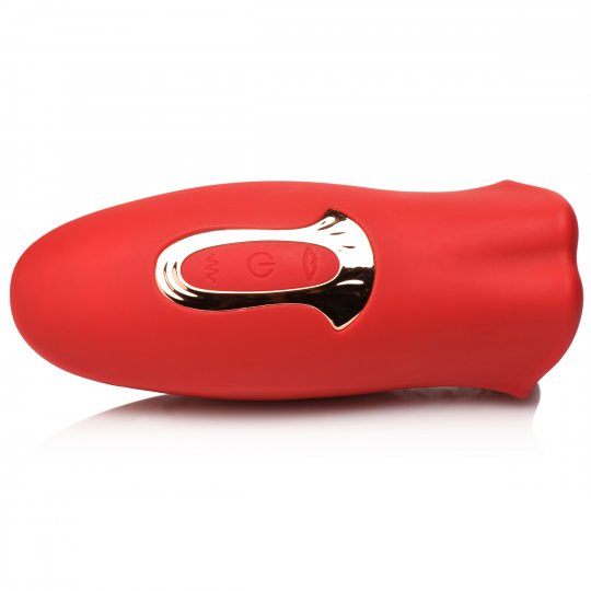 Kiss and Tell Mini Kissing and Vibrating Clitoral Stimulator