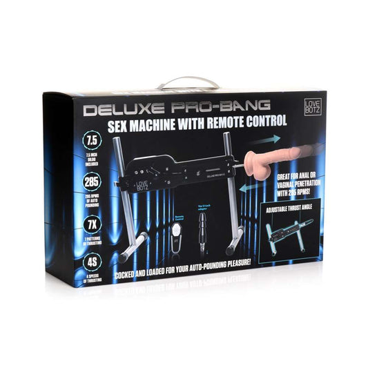 Deluxe Pro-Bang Sex Machine with Remote Control