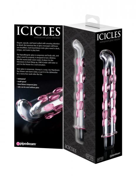 Icicles No 19 Waterproof Glass Vibrator